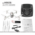 H502S hubsan x4 fpv 6axis pro quadcopter 5,8 ghz transmissor 720P quadcopter